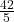 \frac{42}{5}