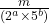 \frac{m}{(2^a \times 5^b)}