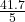 \frac{41.7}{5}