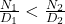 \frac{N_1}{D_1} < \frac{N_2}{D_2}